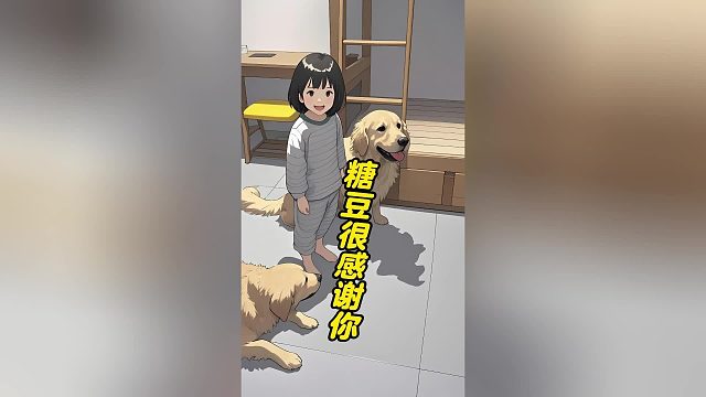 金毛：别怕，我会保护你