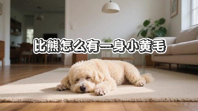 是什么原因，让比熊的毛发变黄了