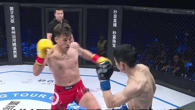 龙三格斗环球拳王巡回赛·广州站小林丈晃VS王欢