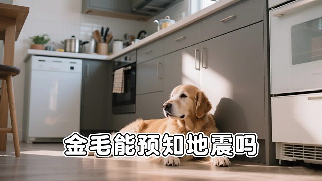 都说动物能感知地震，金毛是不是也有这本事
