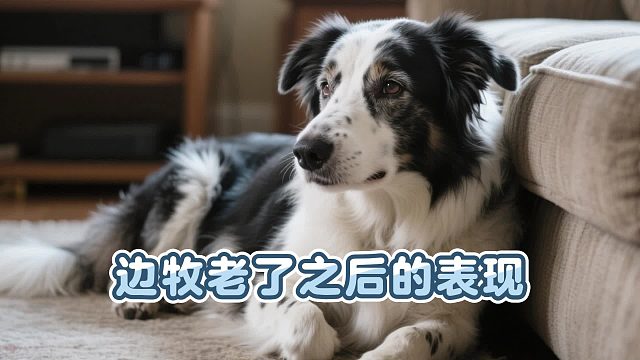 哪些表现可以证明，边牧步入老年了