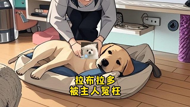 拉布拉多：没关系的妈妈，我会独自承受