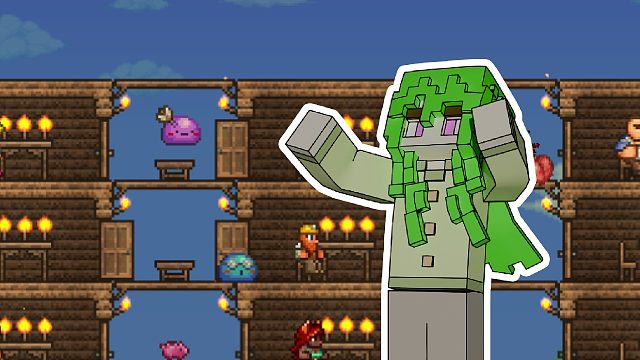 【由依】闲逛然后捡到NPC 泰拉瑞亚 第3期（1）