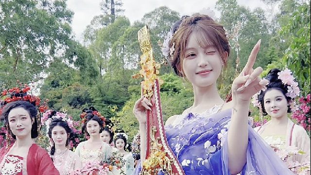 百花朝春会，福山共美景；东莞观音 邀您来游园赏花，许愿