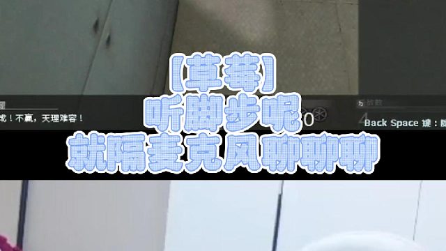 【草莓】听脚步呢就隔麦克风聊聊聊