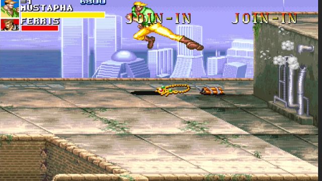 恐龙快打穆斯塔法一命通关