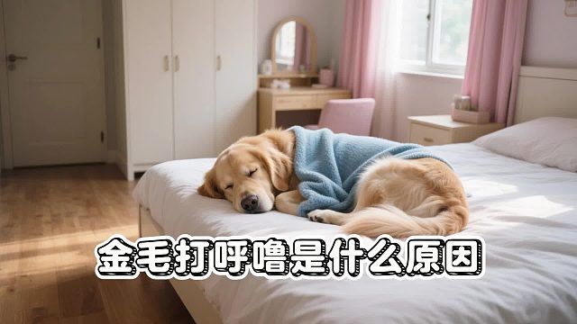 金毛像中年男人一样打呼噜，是什么原因