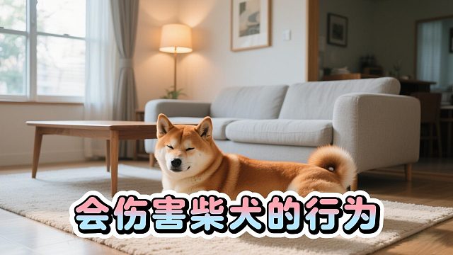 这几个行为会伤害柴犬，你还不知道吗