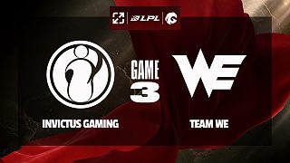 [LPL]【IG vs WE】第三局速看丨2025LPL第二賽段組內(nèi)賽丨20250509
