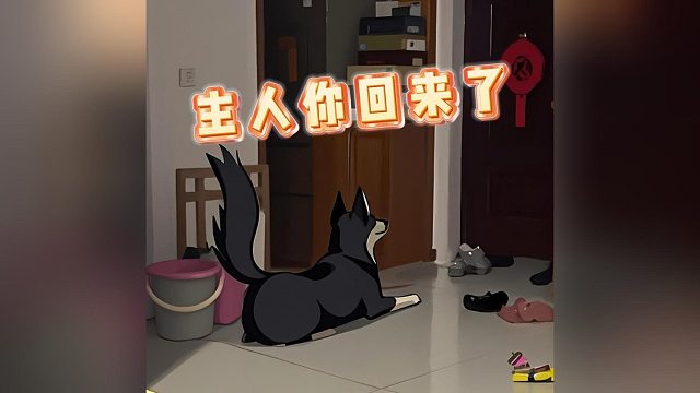 狗狗的一生都在等待中度过