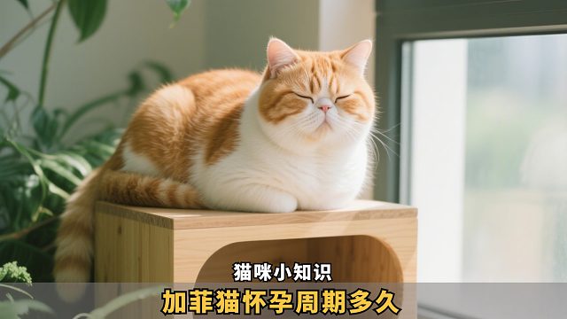 加菲猫揣崽时间，居然这么短？