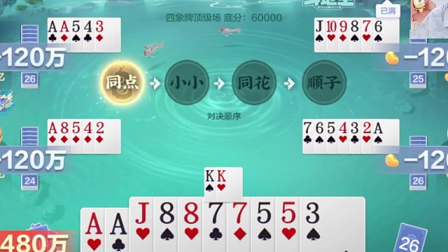 同点局系统牌送分