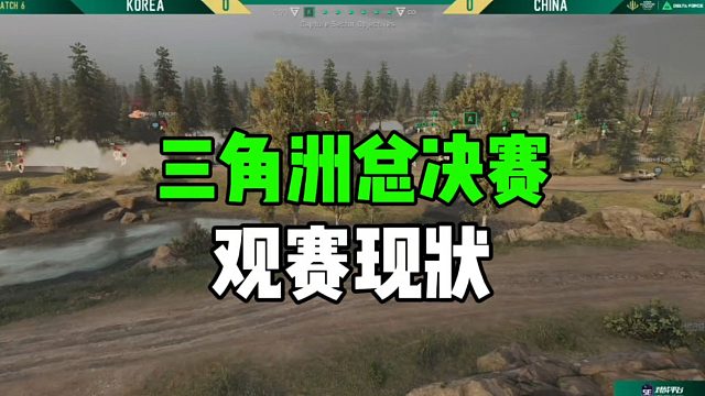 三角洲总决赛观赛现状！
