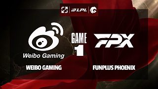 [LPL]【W(wǎng)BG vs FPX】第一局速看丨2025LPL第二賽段組內(nèi)賽丨20250519