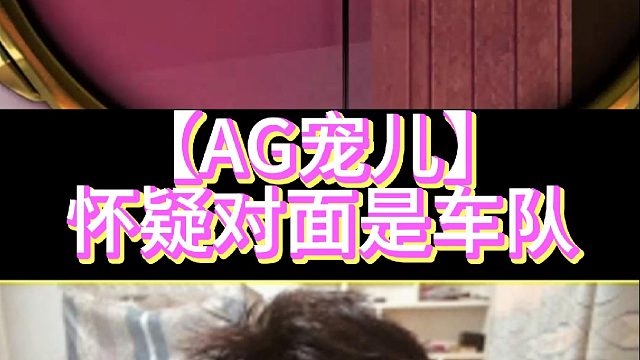 【AG宠儿】怀疑对面是车队