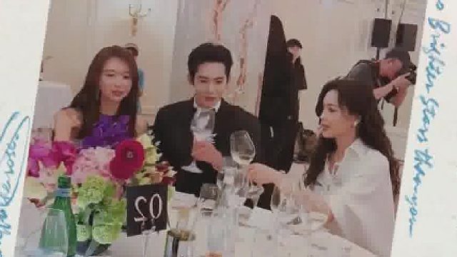 于适 舒淇 林志玲 晚宴饮酒