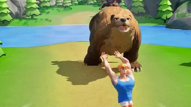 拦熊发育抵抗敌人入侵