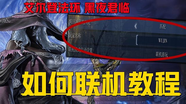 《艾尔登法环：黑夜君临最全如何联机教程》可用3种匹配方式 暗号邀请/随机匹配/单人模式及完美解决联机