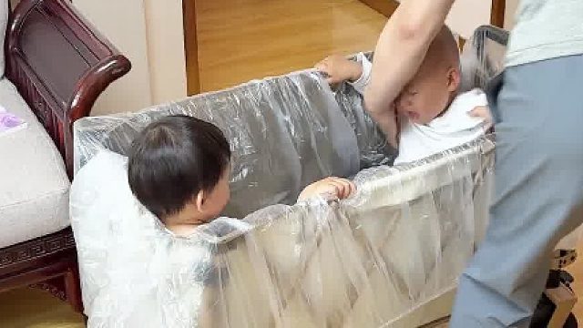 男人的带娃思路真是绝了