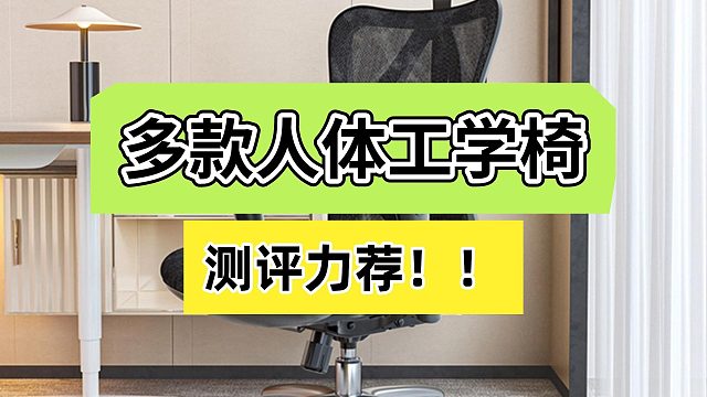 人体工学椅怎么选择？2025热门爆款测评科普
