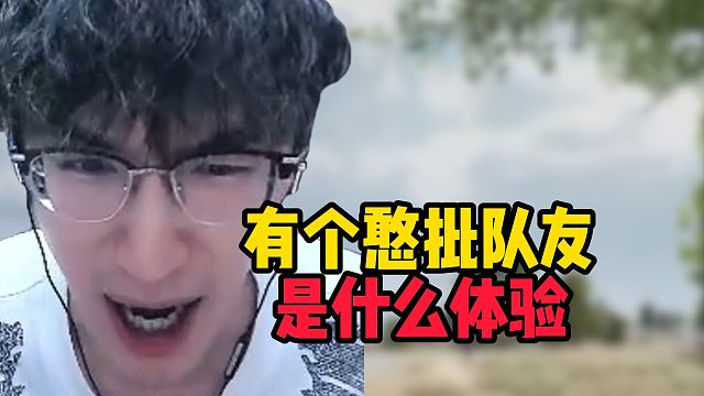 有个憨批队友是什么体验
