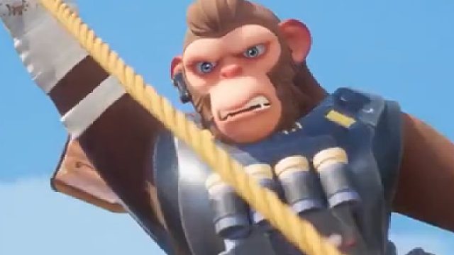 狙击猿出发开始狙击变异猿