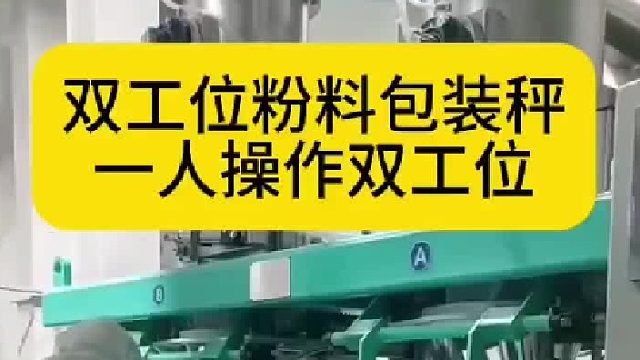 双工位粉料包装秤