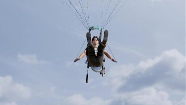 每次上高点都很紧张