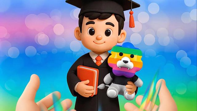 学海相伴：把「希望」设计成礼物，献予探索成长的力量，「彩虹狮花湾」毛绒玩具