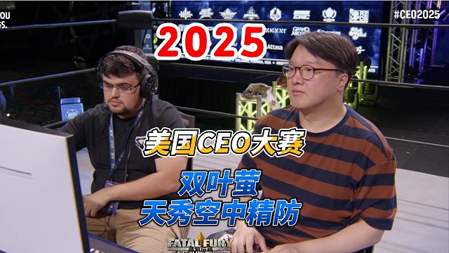 饿狼传说名场面！双叶萤空中精防惊艳美国CEO赛场