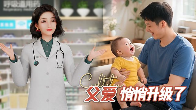 今天，父爱悄悄升级了，从不敢说爱到学着当一个负责任的父亲