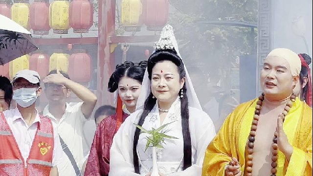 越努力，越幸运；东莞观音山来了就好，心想事成