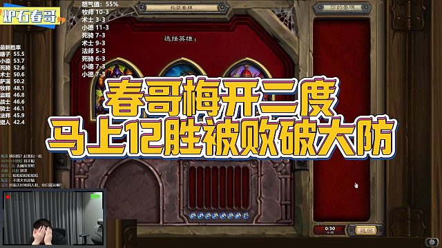 【春哥】春哥梅开二度，马上12胜被败破大防