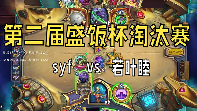 第二届盛饭杯淘汰赛败者组第二轮 syf vs 若叶睦