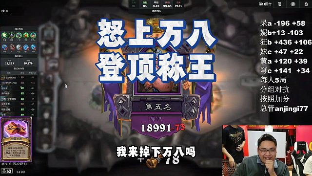 【安德罗妮】怒上万八，登顶称王