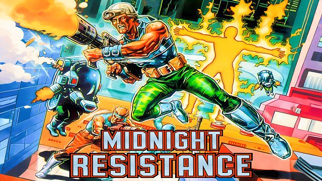 世嘉MD游戏午夜反击，魂斗罗？是你么