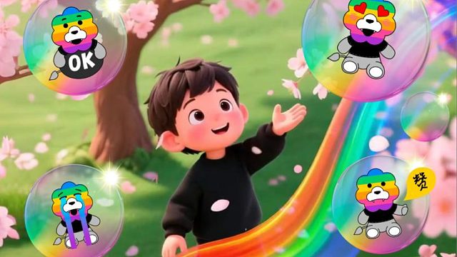 生活充满「希望」，你的「表情」也是，彩虹狮A1系列微信表情包上线啦！