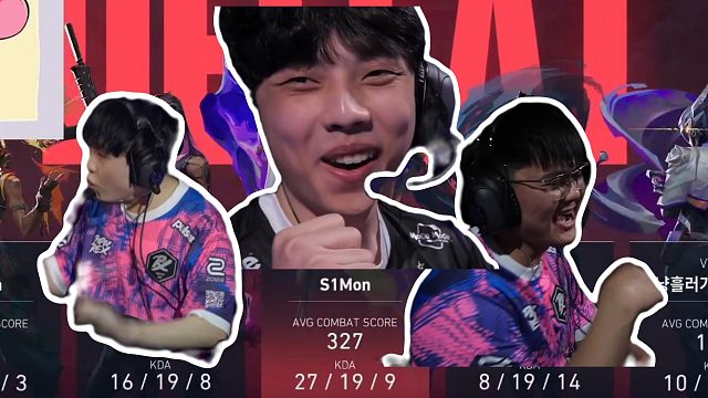 simon撞车PRX双子新jinggg和patmen，simon残局1v3，五杀