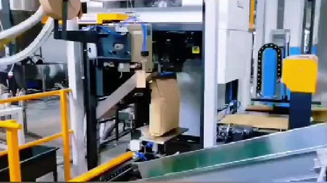 全自动包装码垛生产线从包装到码垛一站式完成