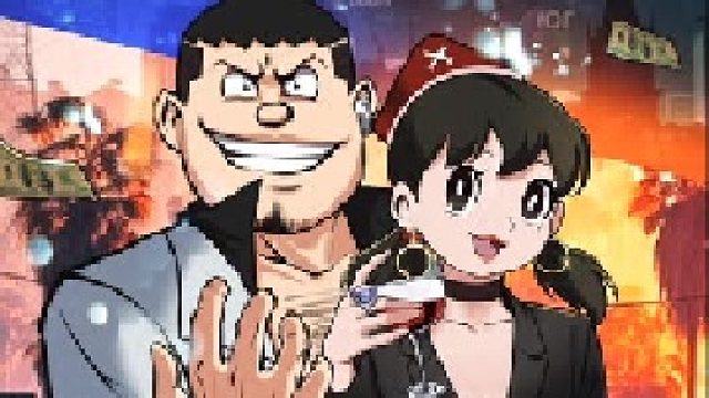 绘画设计之胖虎与静香