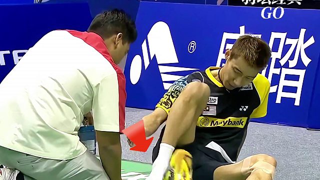 扭伤脚踝 依然前行只为8月份的伦敦