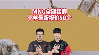 MNG全部掛牌，小羊最新報(bào)價(jià)50個(gè)