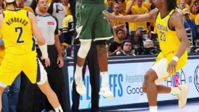 今晚的米德尔顿值得尊重，未来之星的哈利伯顿值得期待！