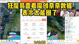 狂魔哥查看魔創(chuàng)奈奈數(shù)據(jù)表示太能圈了