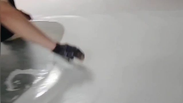 聚氨酯超耐磨施工现场