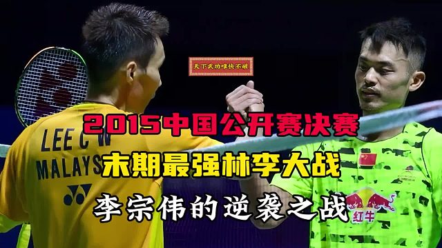 2015中国公开赛半决赛  末期最强林李大战