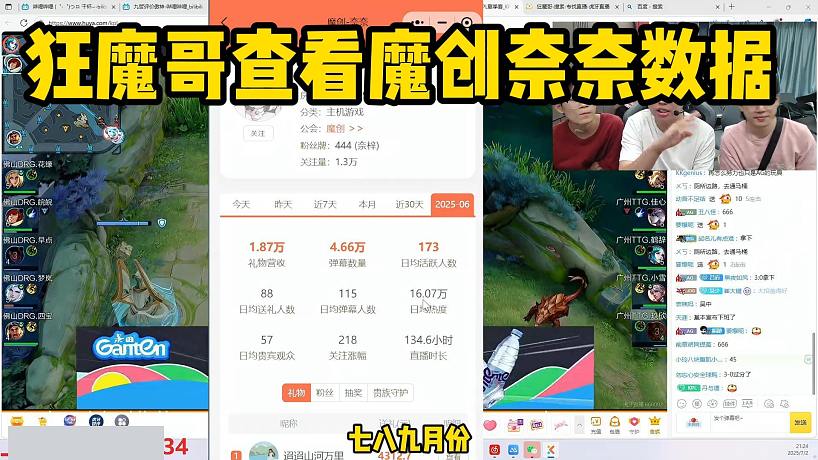 狂魔哥查看魔創(chuàng)奈奈數(shù)據(jù)