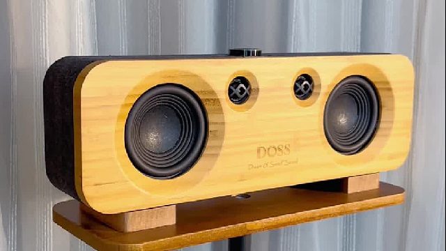 一盏茶，一曲音。身心皆沉醉在茶香与乐声中 -DOSS全景声音响