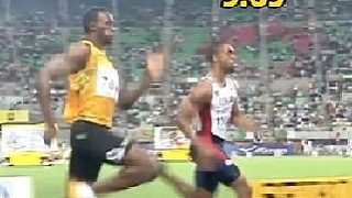 百米跑進9秒80的十位運動員！