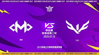 2025HEL精英聯(lián)賽夏季賽｜7月12日 敗者組第二輪 OMO VS TSS1  第二局 英魂之刃